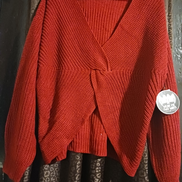 Almost Famous Sweaters - Red sweater